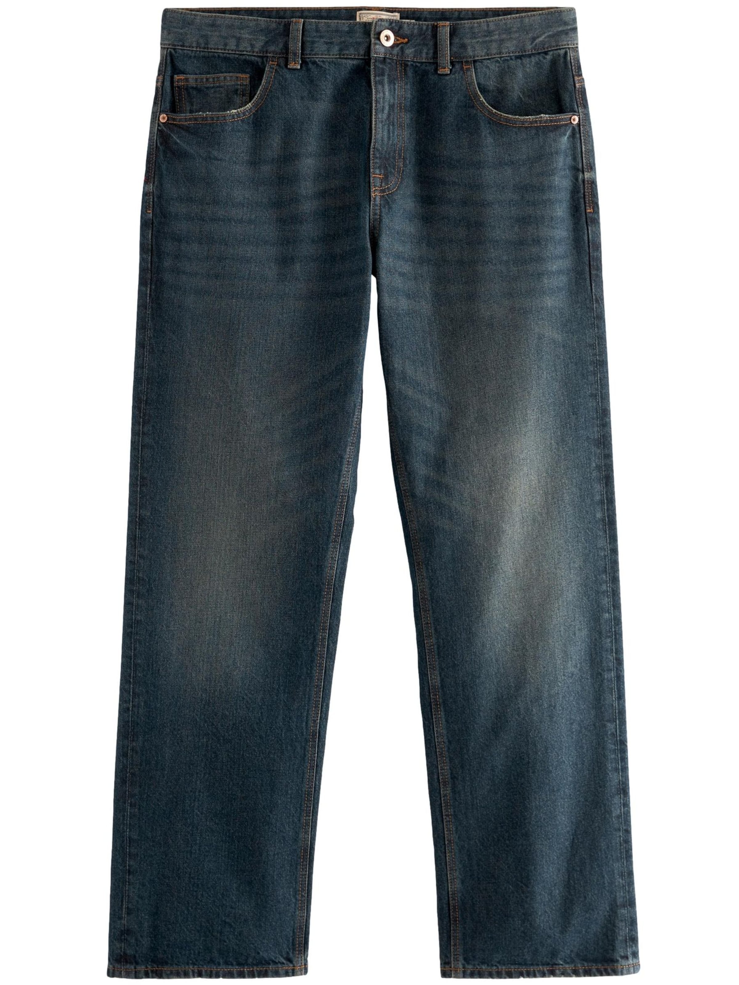Next Loose fit Jeans in Blue: front