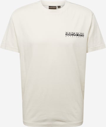 T-Shirt 'S-KOTCHO' NAPAPIJRI en blanc : devant