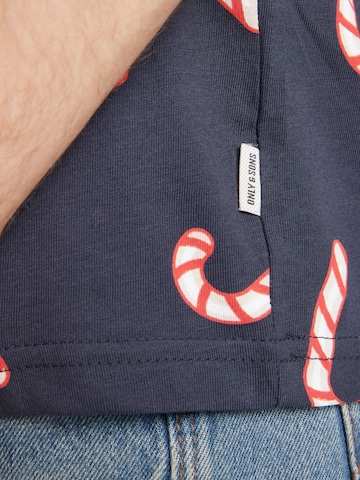 Only & Sons - Camiseta 'ONSKLAUS' en azul