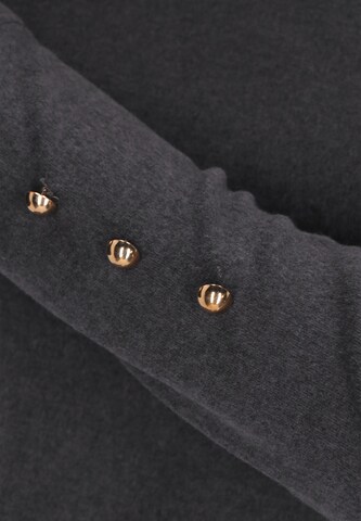 NAEMI Majica | siva barva