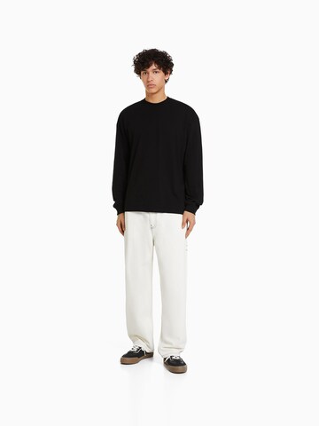 Bershka Sweatshirt in Zwart