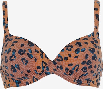 OLYMPIA T-Shirt Bikinitoppi värissä ruskea: etupuoli