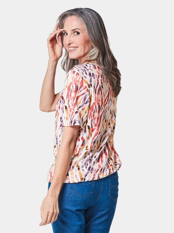 Goldner Bluse in Mischfarben