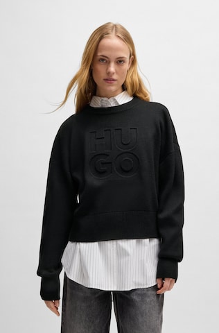 Pull-over 'Sisminye' HUGO en noir : devant