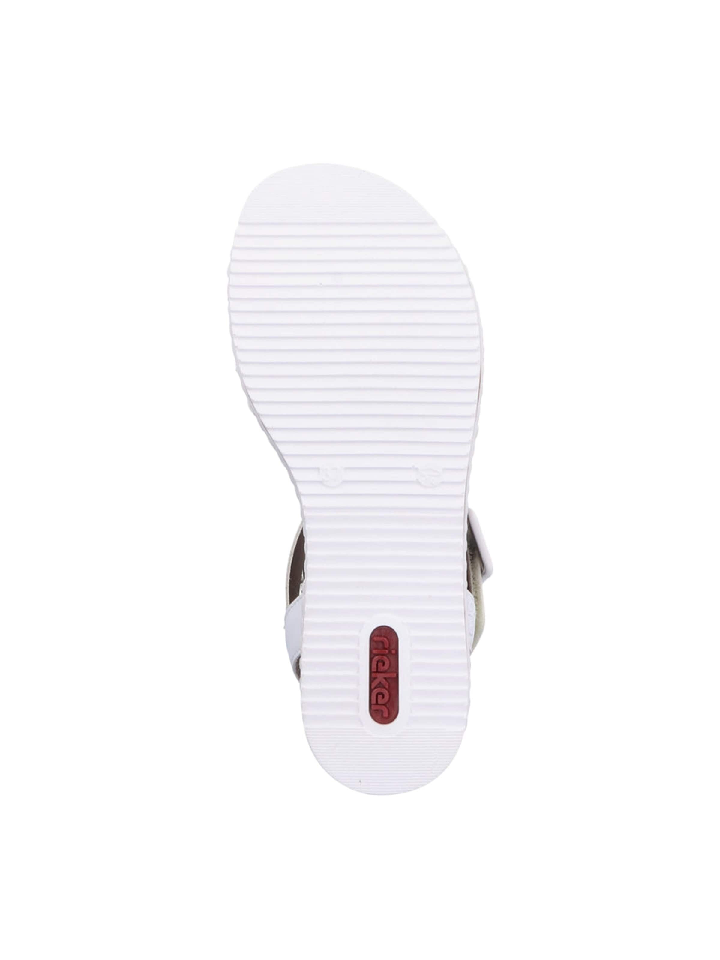 Rieker - Sandalias 'Sandalen mit Klettverschluss Montreux' en blanco