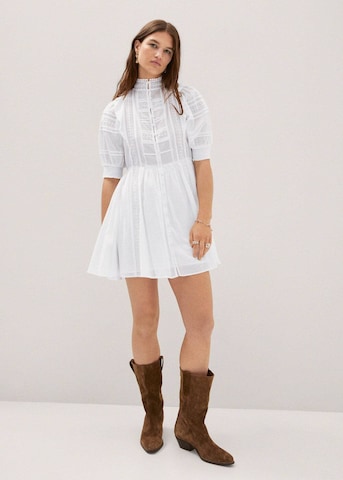 MANGO Kleid 'Tresi' in Weiß