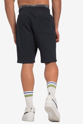 STHUGE Regular Sportbroek in Blauw