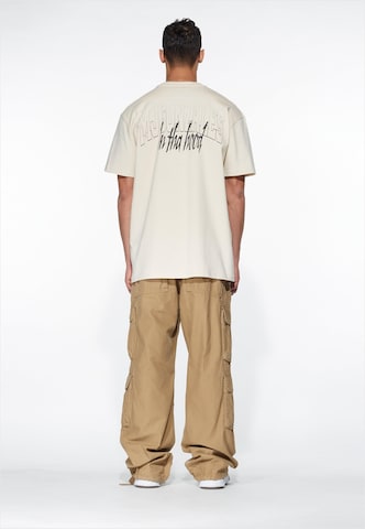 MJ Gonzales T-Shirt 'Atelier x Heavy' in Beige