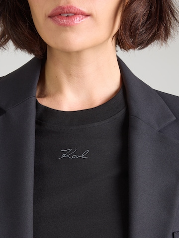 Karl Lagerfeld Футболка 'ESSENTIAL' в Черный