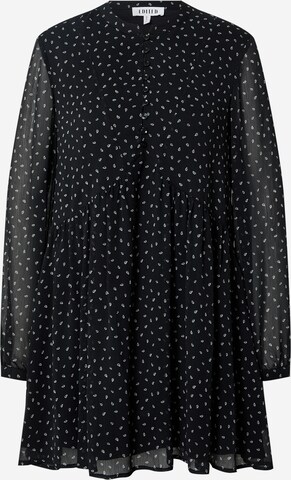 EDITEDKošulja haljina 'Jenni' - crna boja: prednji dio