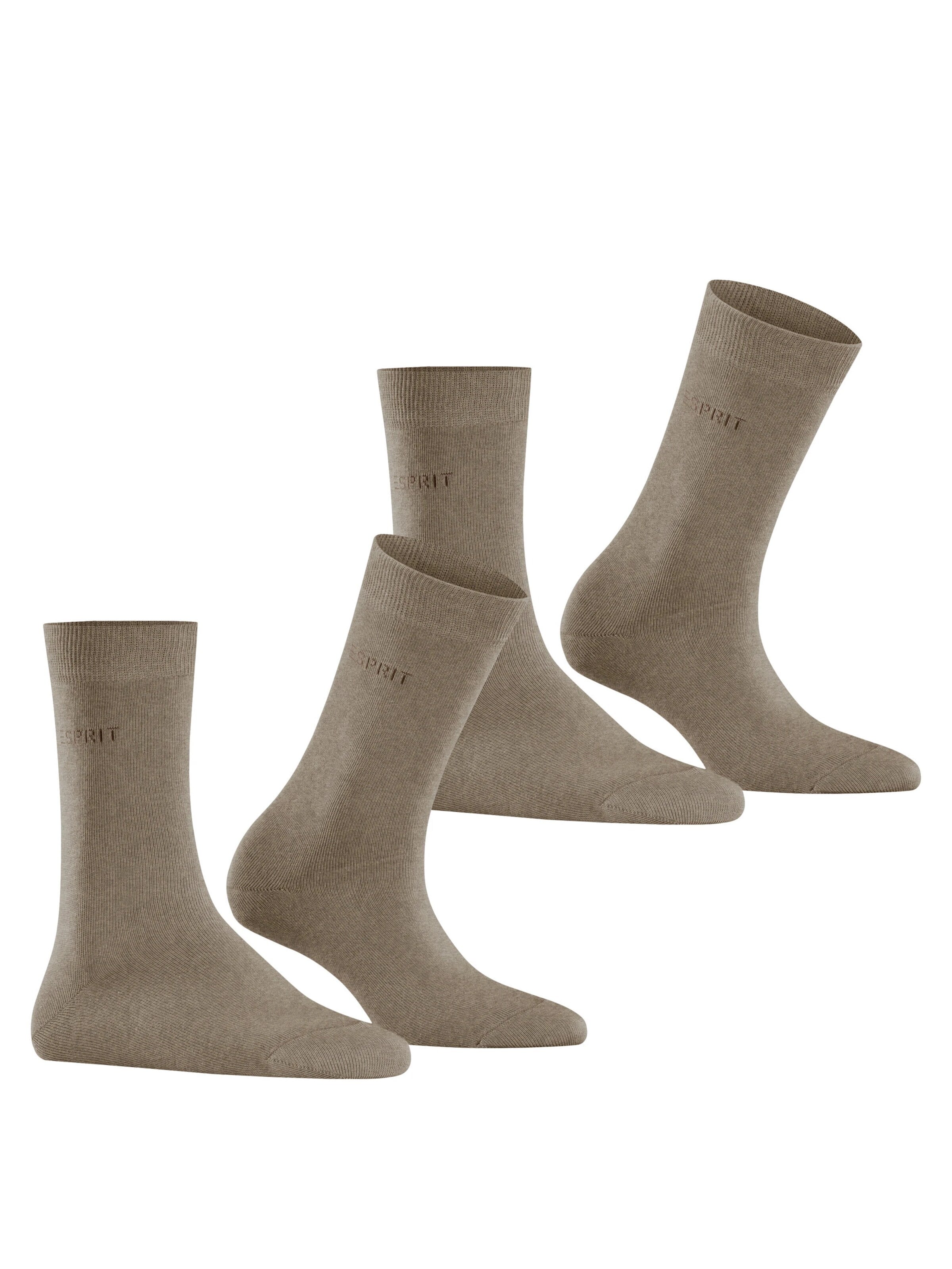 ESPRIT Socks 'Uni 2-Pack' in Brown
