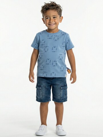 SIGIKID Shirt 'T-Shirt Tiger & Löwe' in Blue