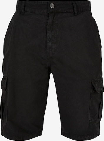 Urban Classics Cargo trousers in Black: front