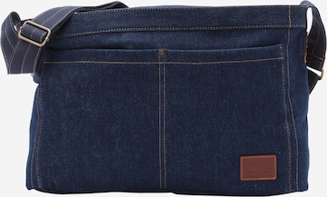 LEVI'S ®Messenger torba preko ramena 'Heritage Messenger Bag' - plava boja: prednji dio