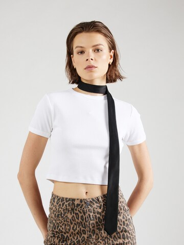 Tricou de la SCOTCH & SODA pe alb: față