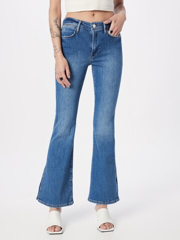 FRAME Flared Jeans in Blue: front