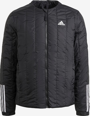 Geacă outdoor de la ADIDAS SPORTSWEAR pe negru: față