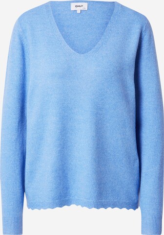 ONLY Sweater 'NIKELAS' in Blue: front