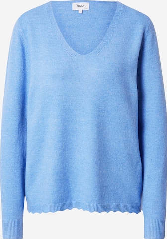 ONLY Sweater 'NIKELAS' in Blue: front