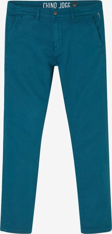 Le Temps Des Cerises Chinohose 'Jogg' in Blau: Vorderseite