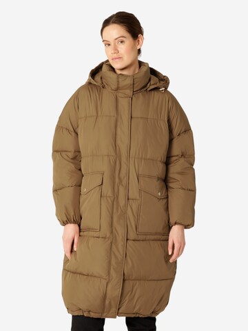Manteau mi-saison 'Peppy 06' ILSE JACOBSEN en marron : devant