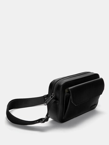 Sac à bandoulière Pull&Bear en noir