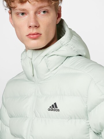 ADIDAS SPORTSWEAR Outdoor jacket 'Itavic 3-Stripes Midweight ' in Green