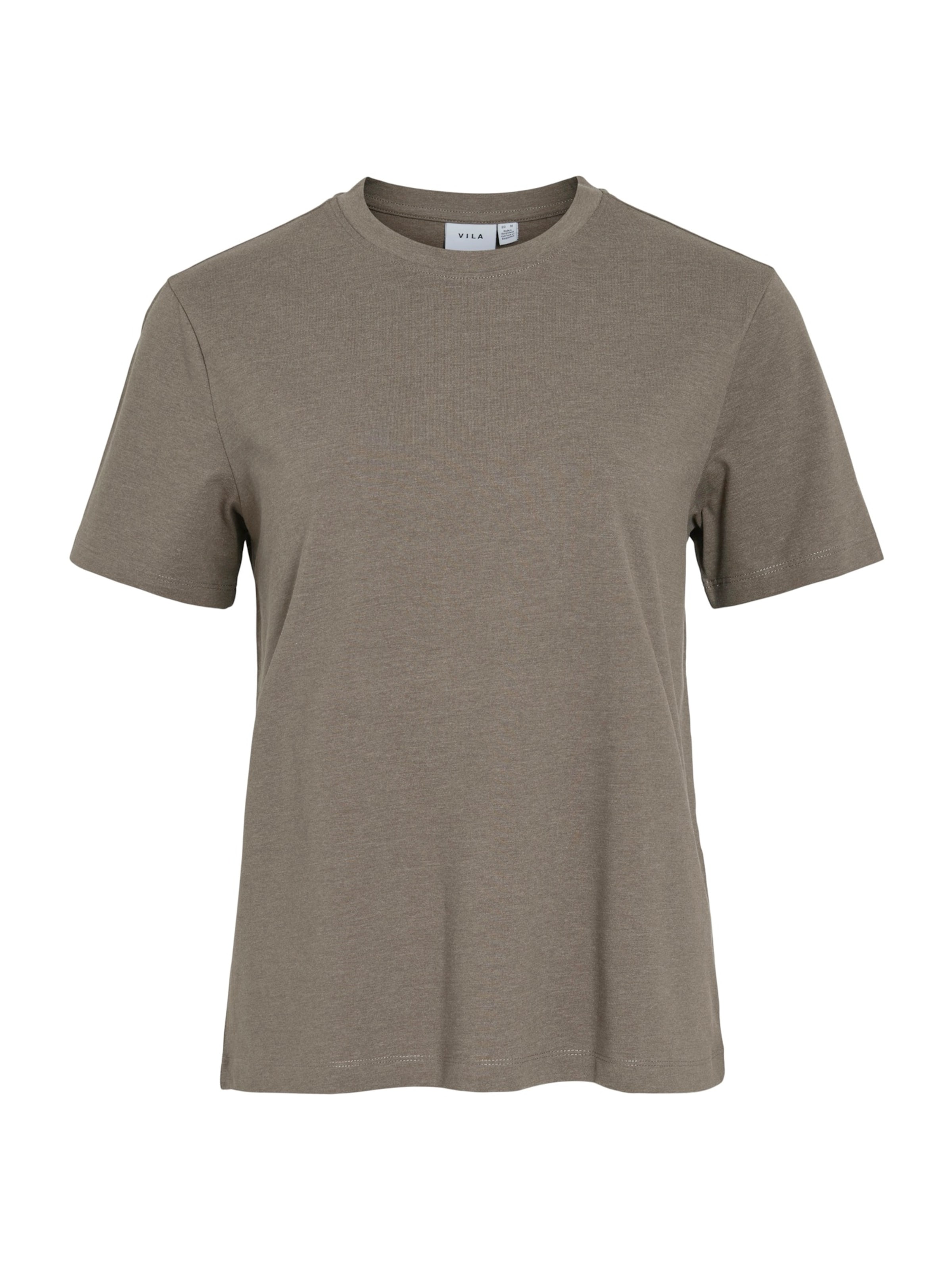 VILA Shirt 'VINORA' in Brown: front