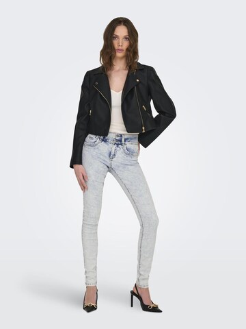 Skinny Jeans 'WAUW' de la ONLY pe albastru