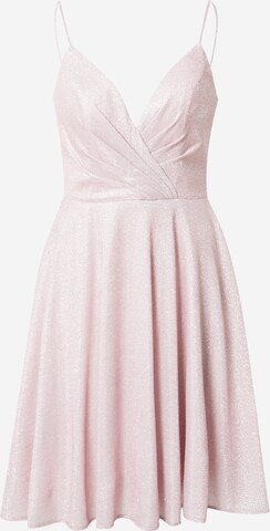 MAGIC NIGHTS Cocktail Dress in Pink: front