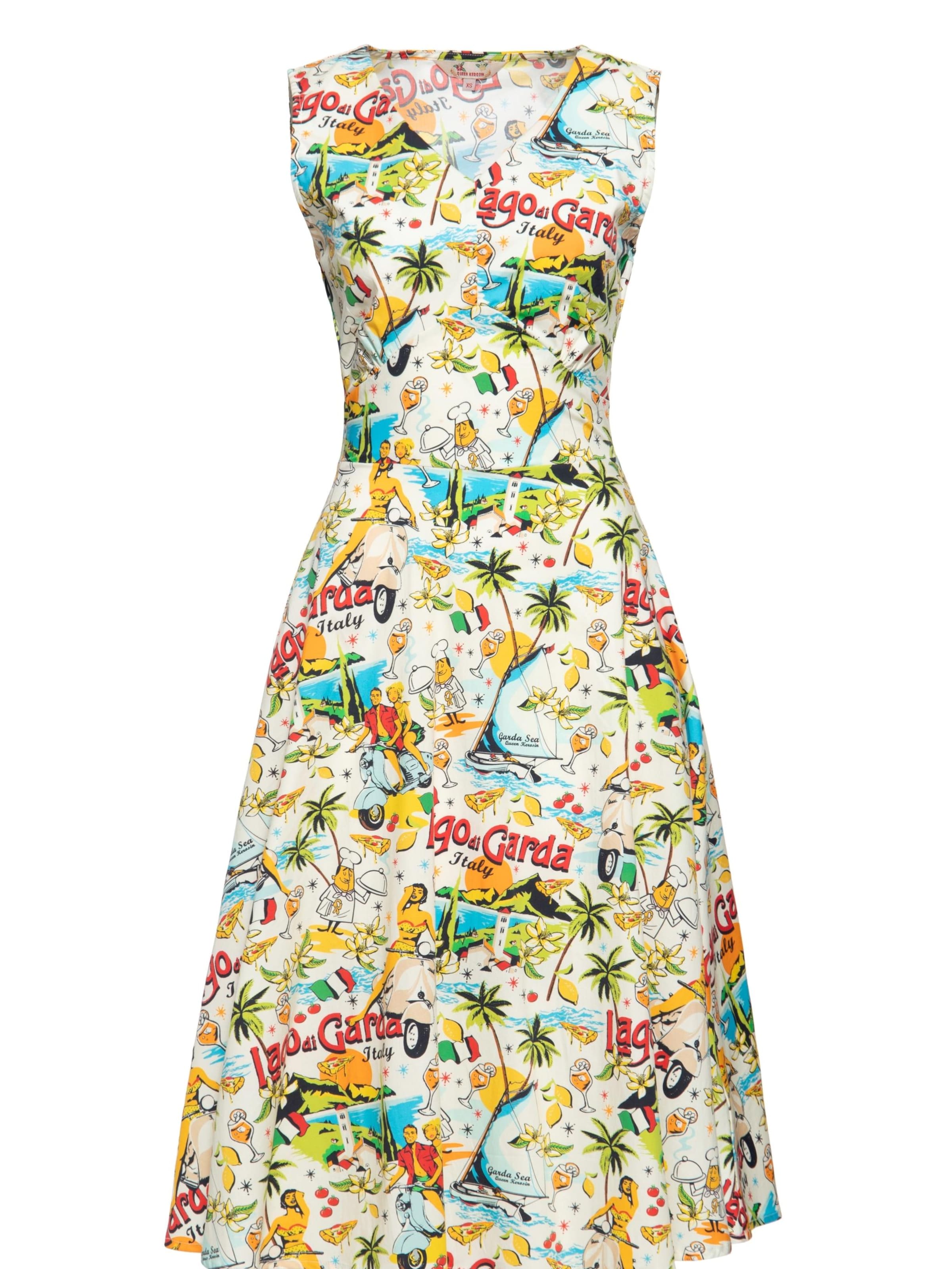 Queen Kerosin Summer Dress 'Lago di Garda' in 46 in Beige, Item view