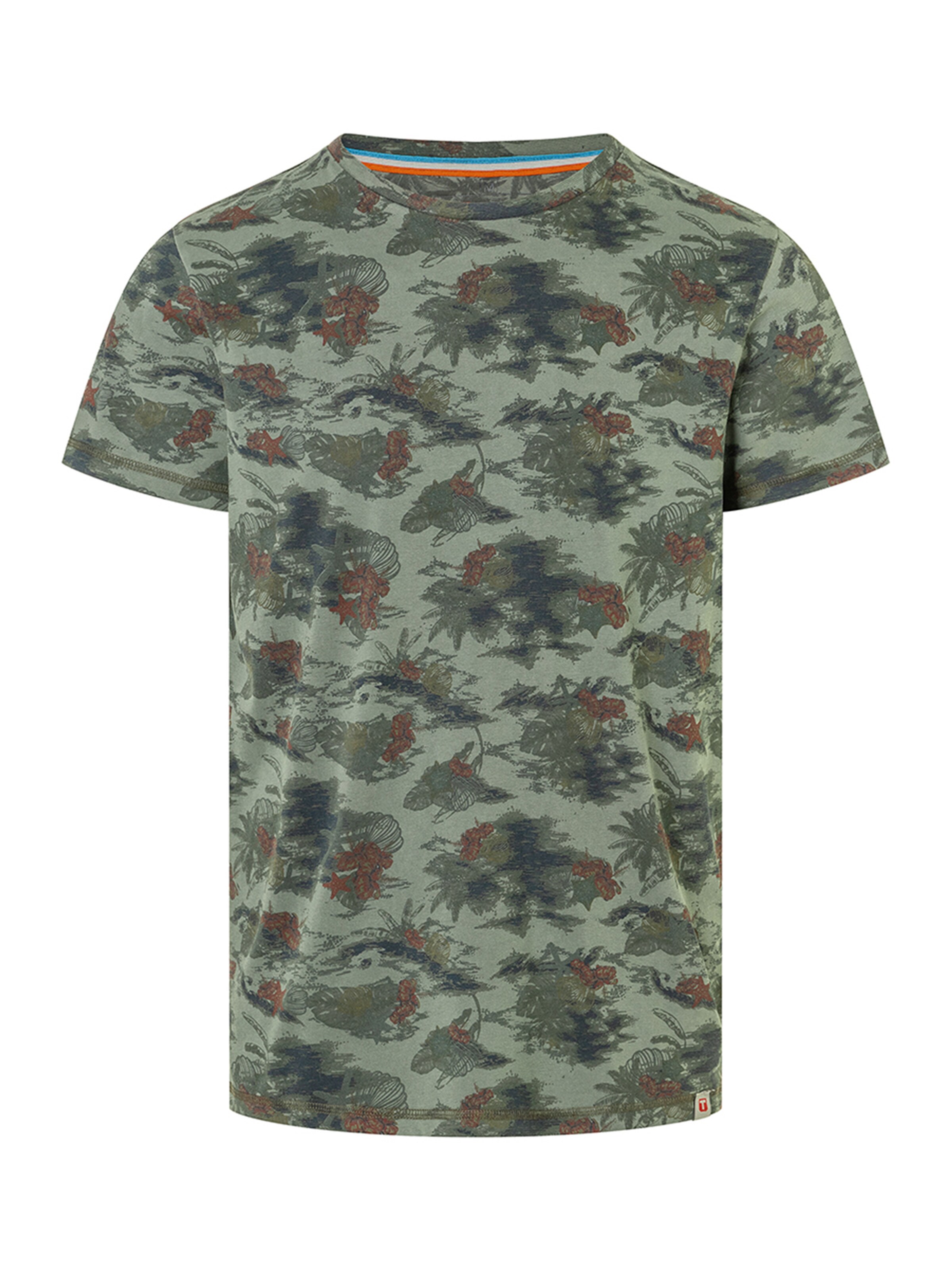 TIMEZONE T-Shirt 'Print' in Grün: Vorderseite