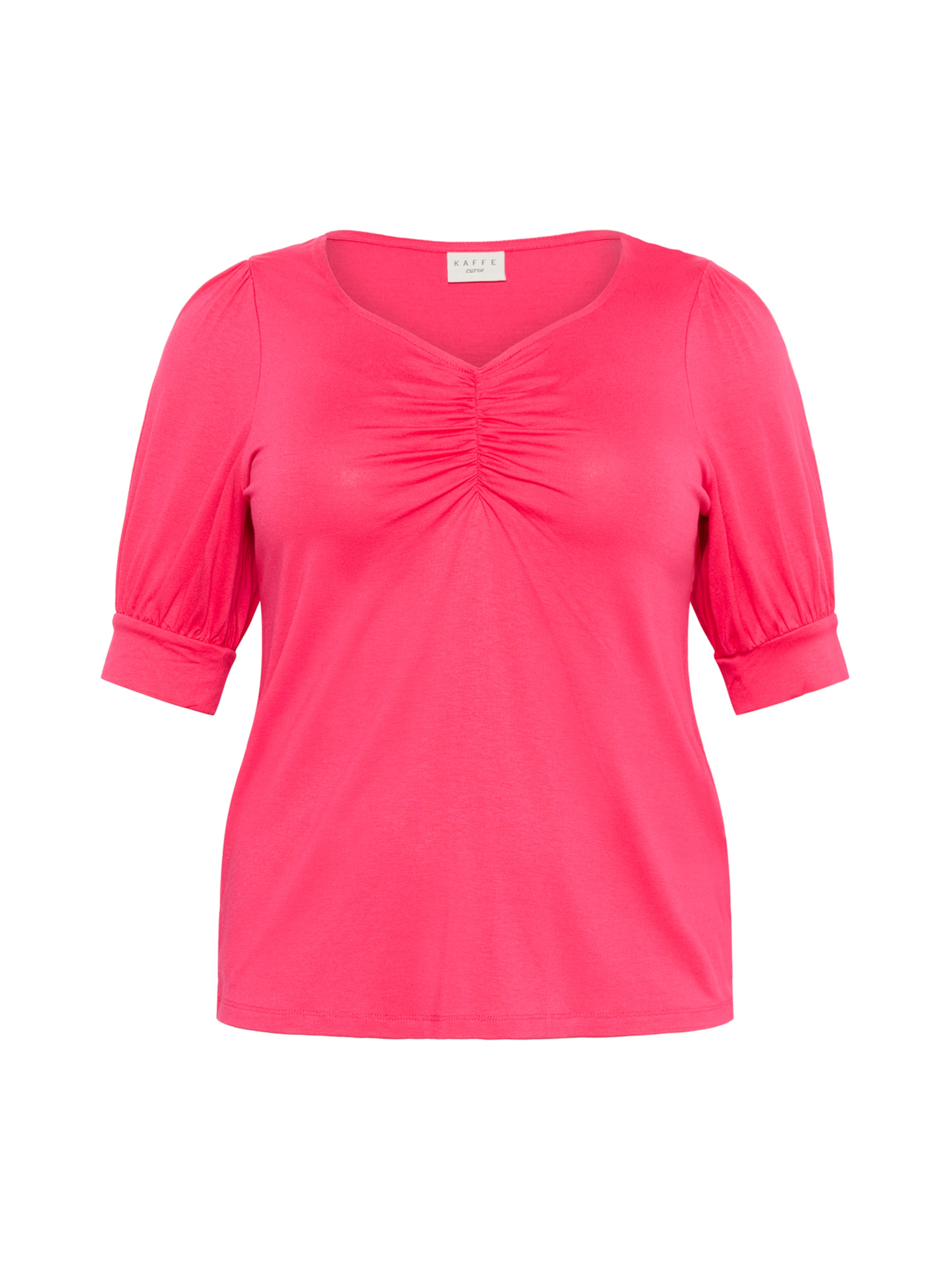 KAFFE CURVE Paita värissä vaaleanpunainen: etupuoli