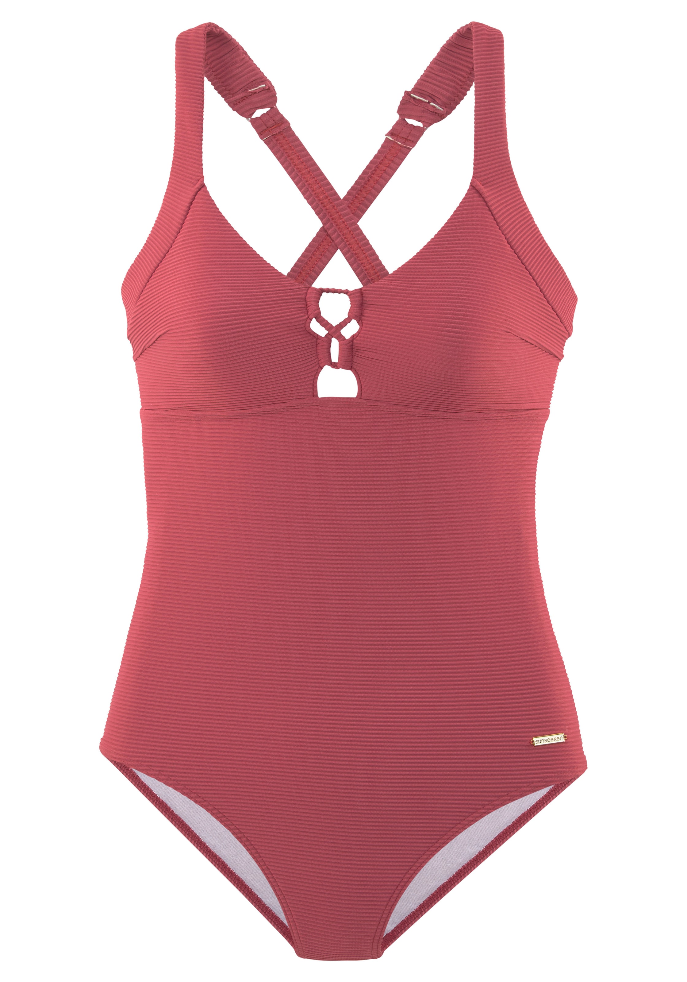 Invisible Maillot de bain SUNSEEKER en rouge : devant