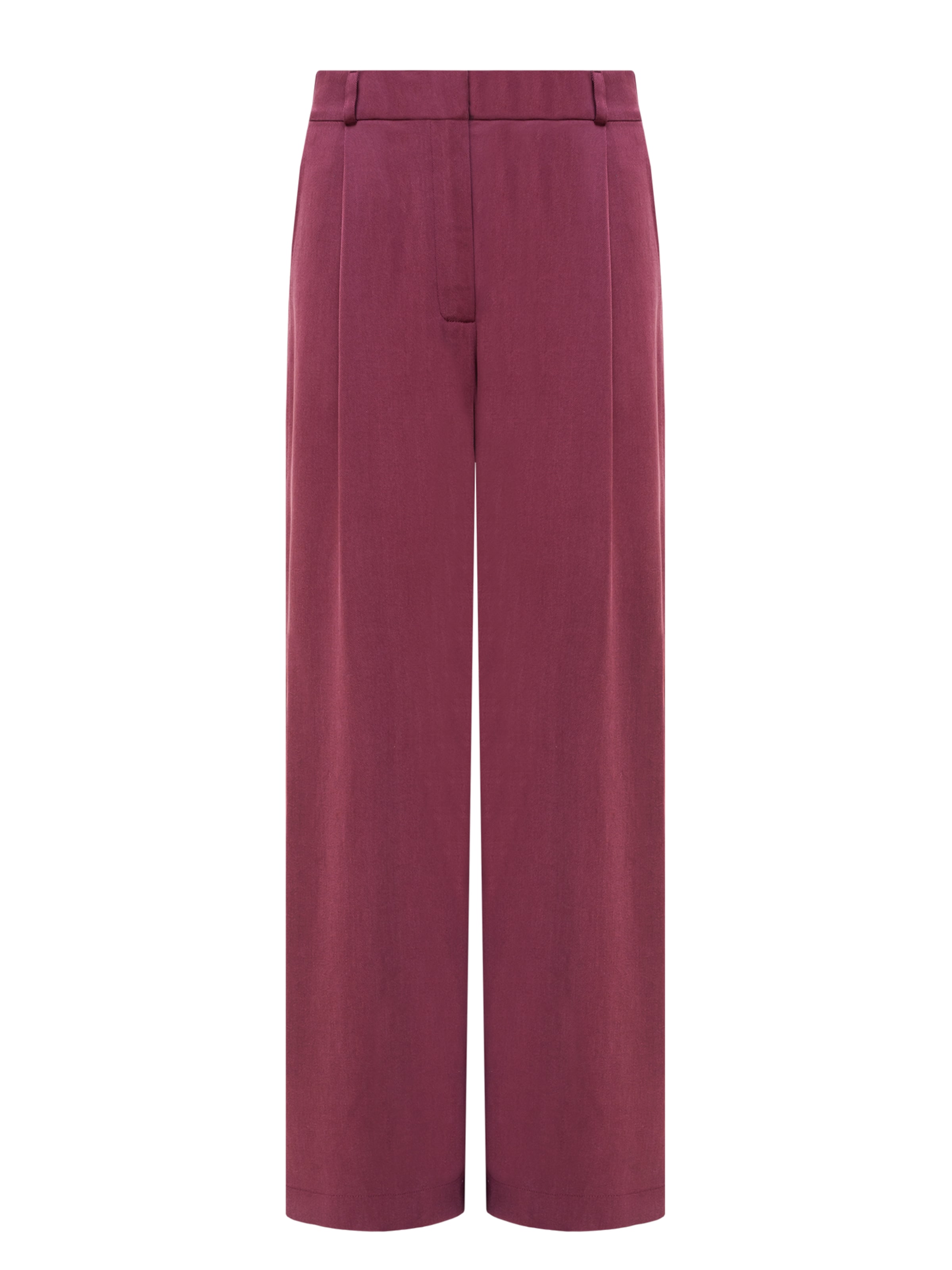 mandragora Loosefit Hose 'Naia' in Lila: Vorderseite