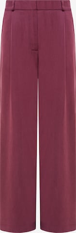 mandragora Loosefit Hose 'Naia' in Lila: Vorderseite