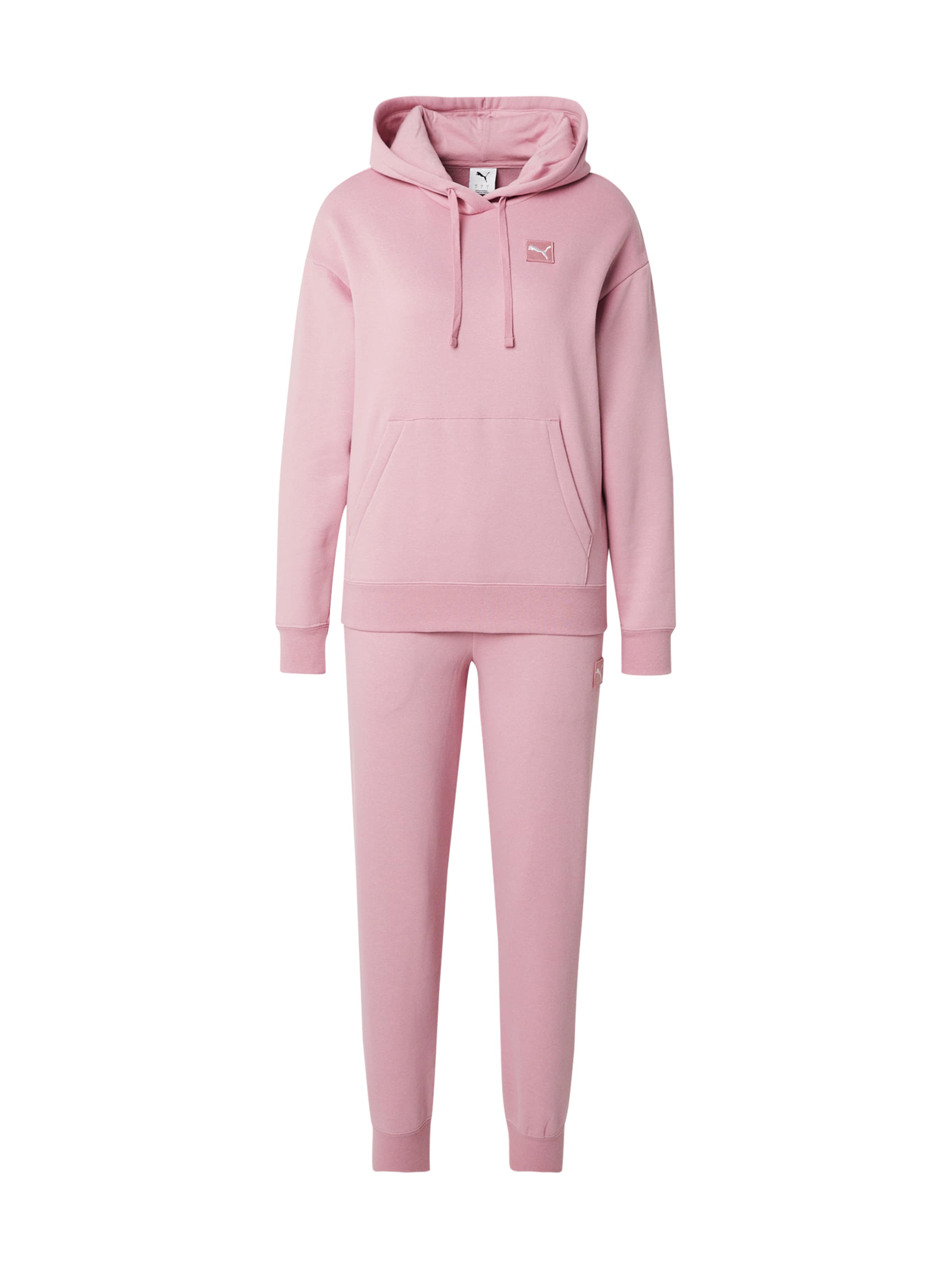 PUMA Strój treningowy w kolorze różowy: przód