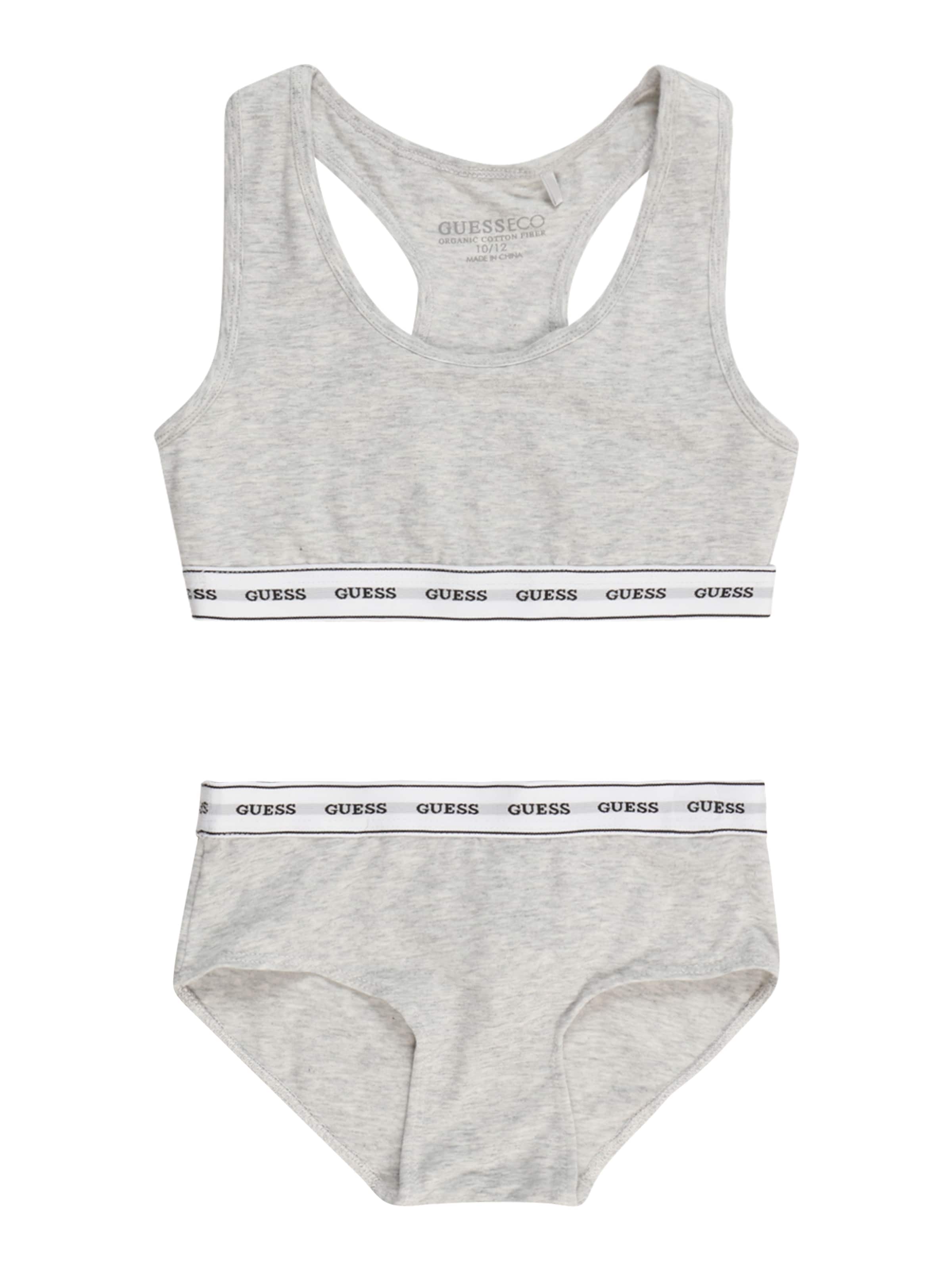 GUESS Pesukomplekt, värv hall: eest vaates