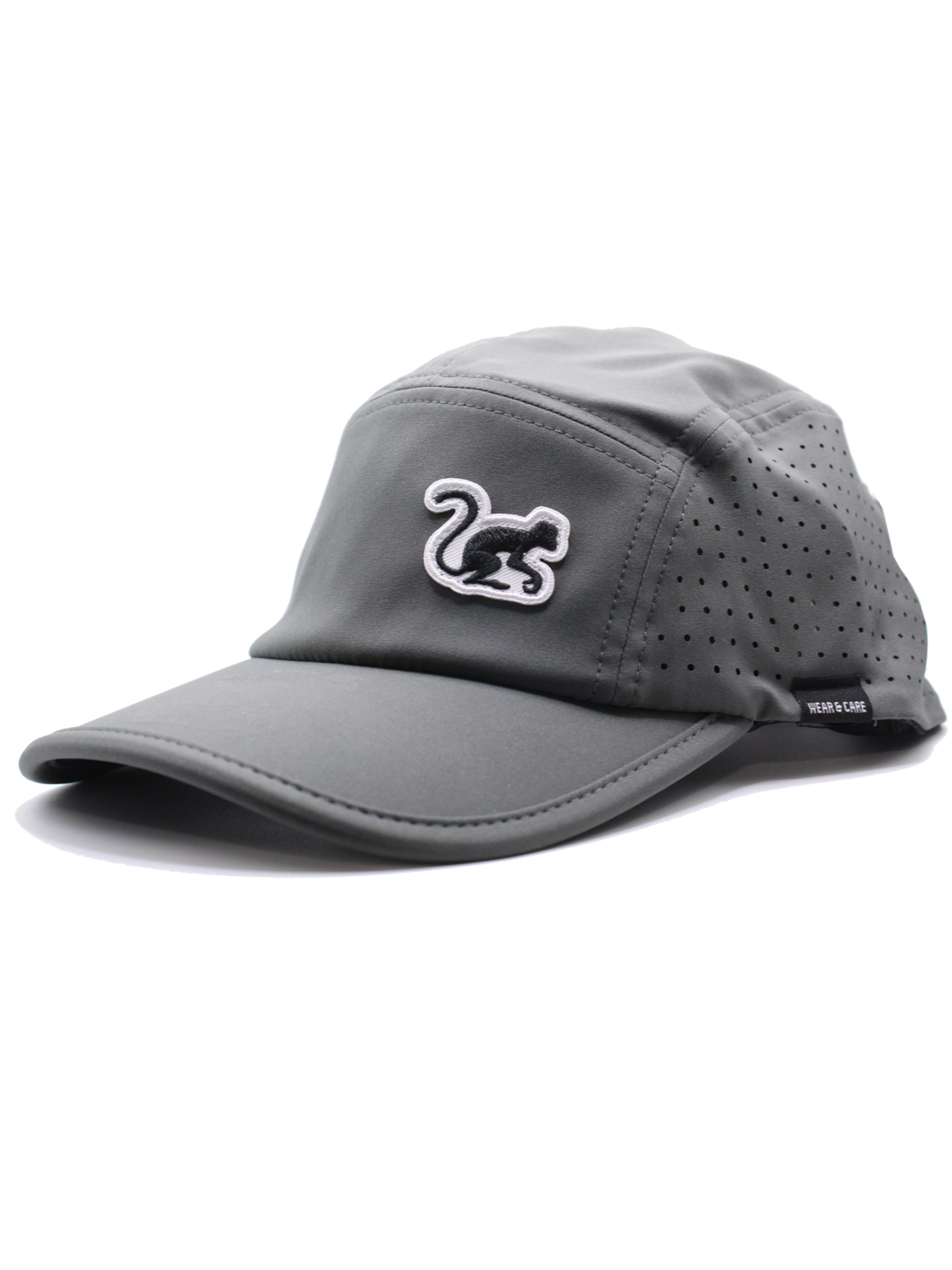 Casquette de sport Surf Monkey en gris : devant
