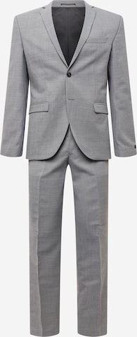 JACK & JONES - Slimfit Traje 'Solaris' en gris: frente