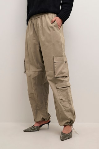 Loosefit Pantalon cargo 'Jamie' KAREN BY SIMONSEN en marron : devant
