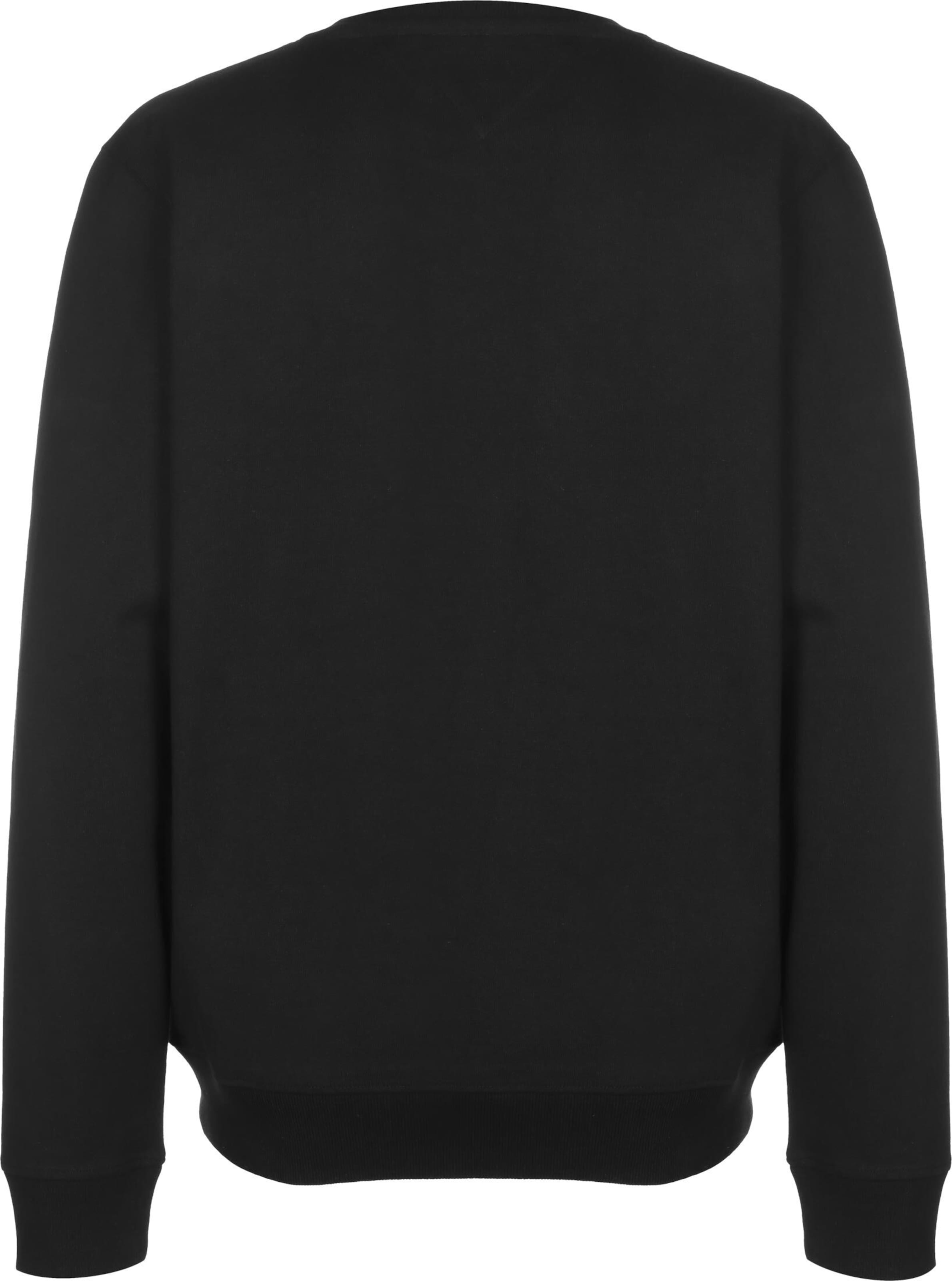 Felpa 'Tennis' di Tommy Jeans in nero