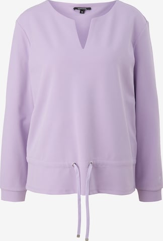 COMMA Sweatshirt in Lila: predná strana