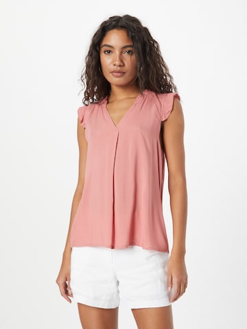 Sublevel Blouse in Roze: voorkant