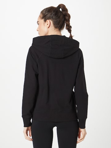 DKNY Performance Athletic Zip-Up Hoodie in Black