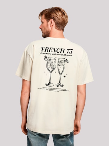 F4NT4STIC Shirt 'French 75 From Paris With Love' in Beige