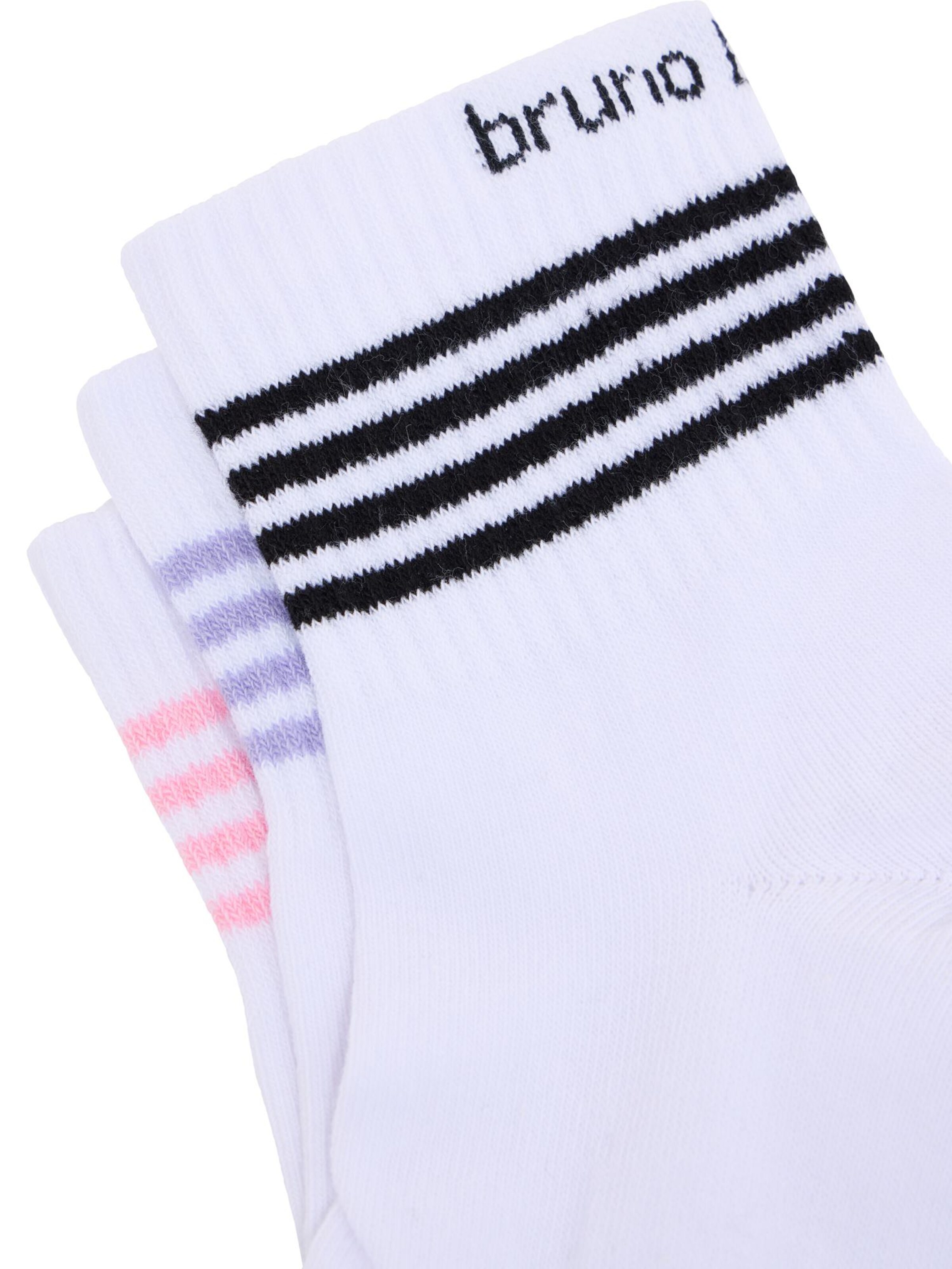 Chaussettes 'Dominguez' Bruno Banani en blanc