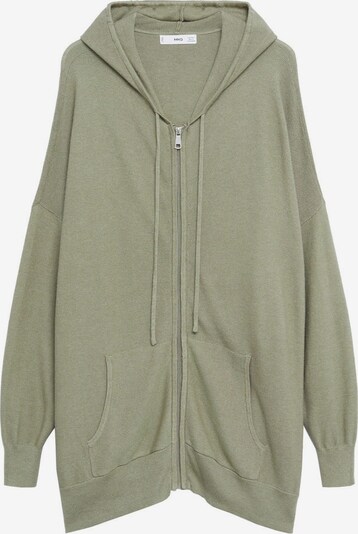 MANGO Strickjacke in khaki, Produktansicht