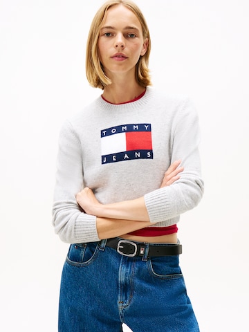 Tommy Jeans Sweter w kolorze szary: przód