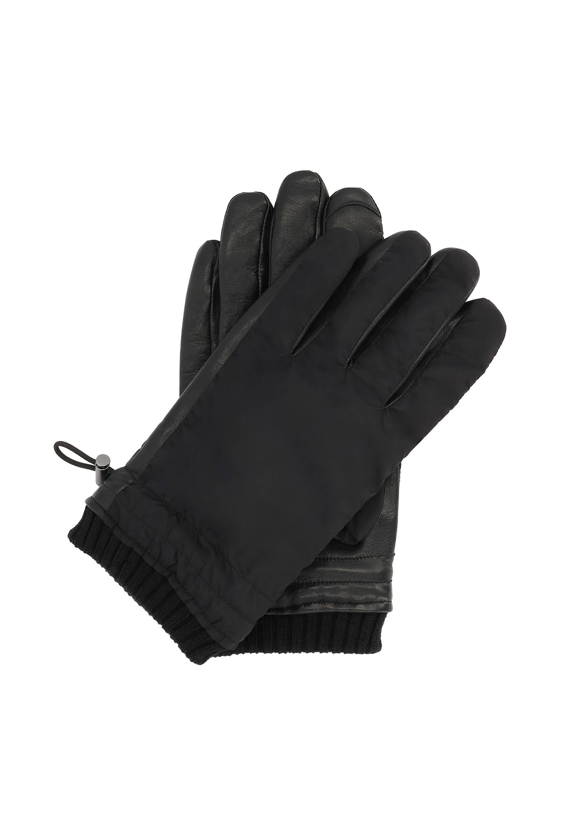 Kazar Vingerhandschoenen in Zwart: voorkant